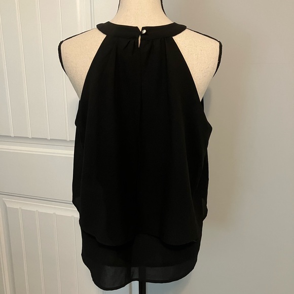 Paper Crane black dressy top - Picture 5 of 8